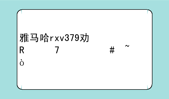 雅马哈rxv379功放配什么音箱？